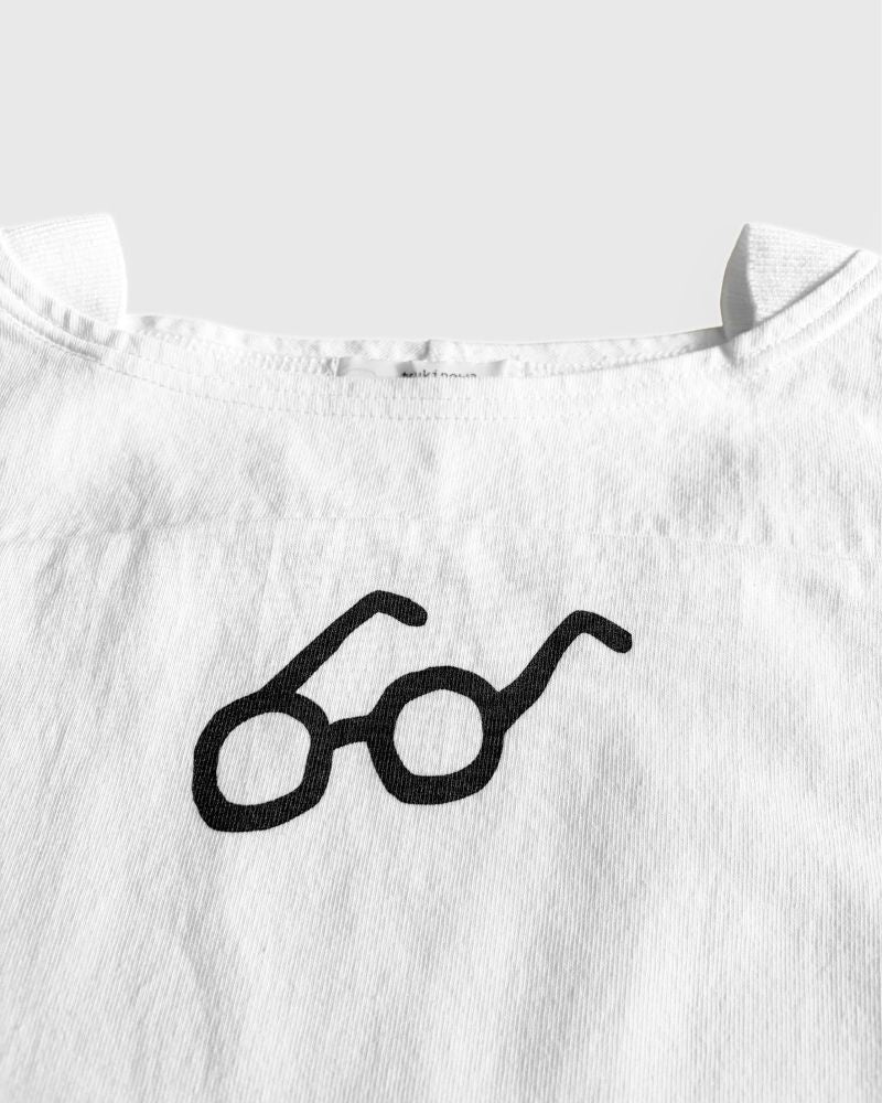 【予約】A/W TT203p ボートネックのめがねTee（9月）