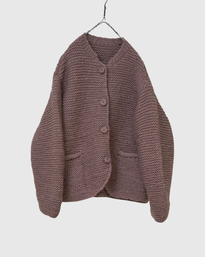 【予約】F/W RS 034 ハンドニットジャケット（11月中旬 - 11月末）