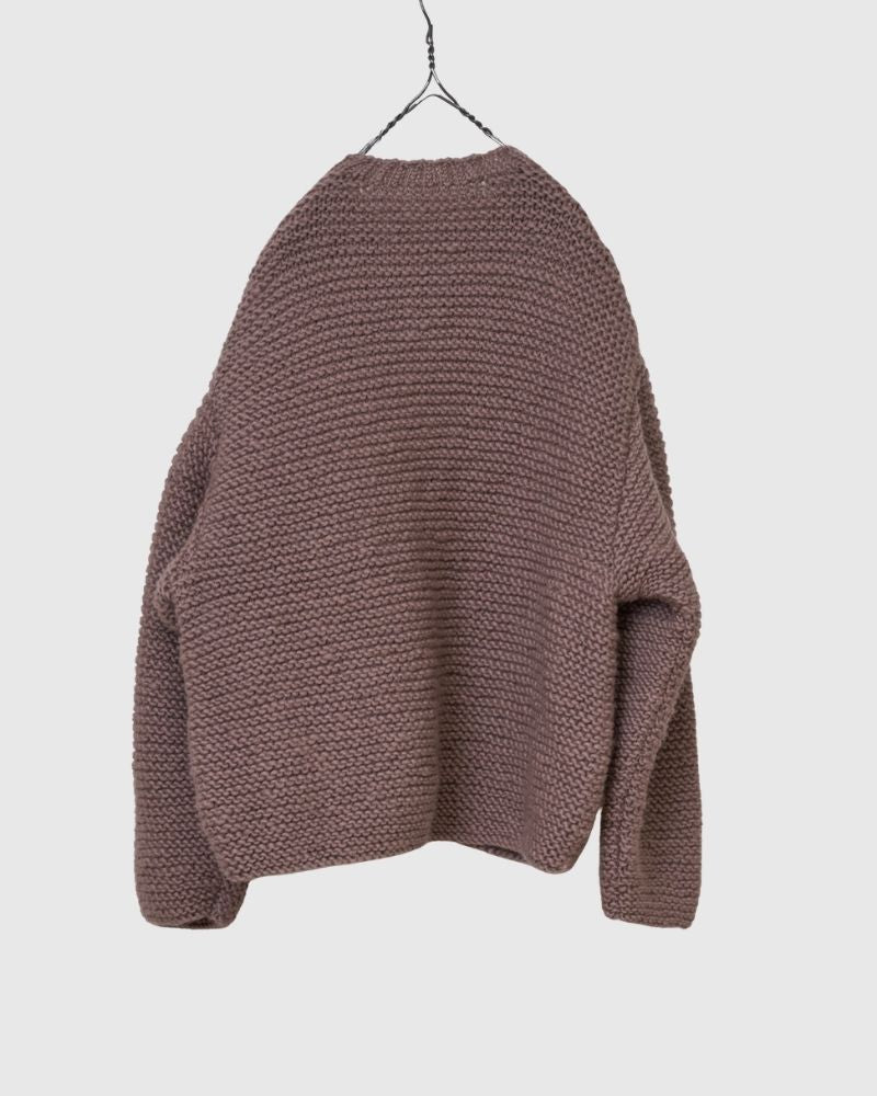 【予約】F/W RS 034 ハンドニットジャケット（11月中旬 - 11月末）
