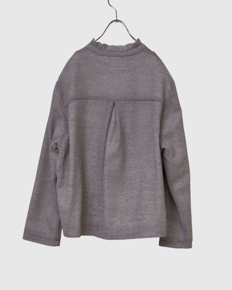 【予約】 F/W LA 528 アノニマスウールガーゼチャイナジャケット（10月末 - 11月初旬）