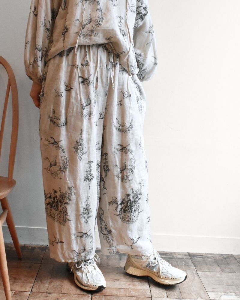 【予約】MS/F G1207 Florence ワイドパンツ（8月初旬 - 8月中旬）