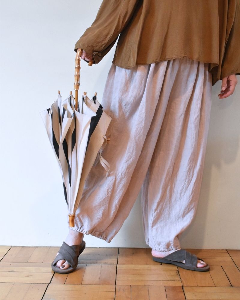 【予約】S/S G1164 LINEN ameri PANTS（3月初旬 – 3月中旬）