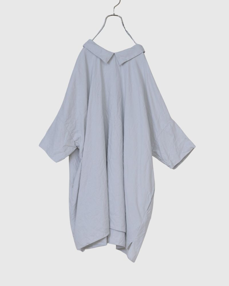 【予約】S/S LA465 ORDINARY WIDE SHIRT TUNIC BLOUSE（5月初旬 – 5月中旬）