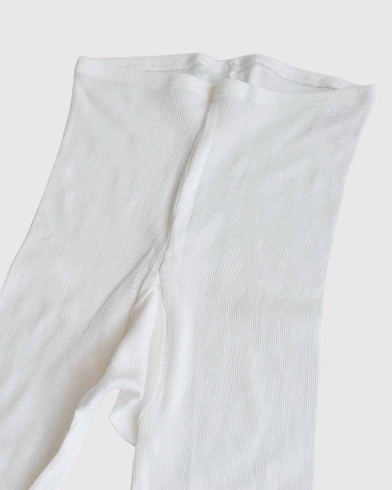 コットンカシミアテレコレギンス White