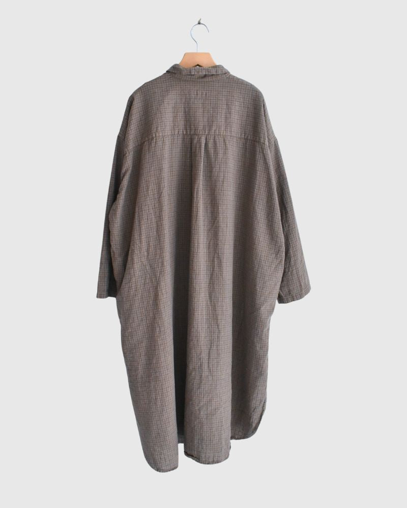 ダディチェックシャツ Gray