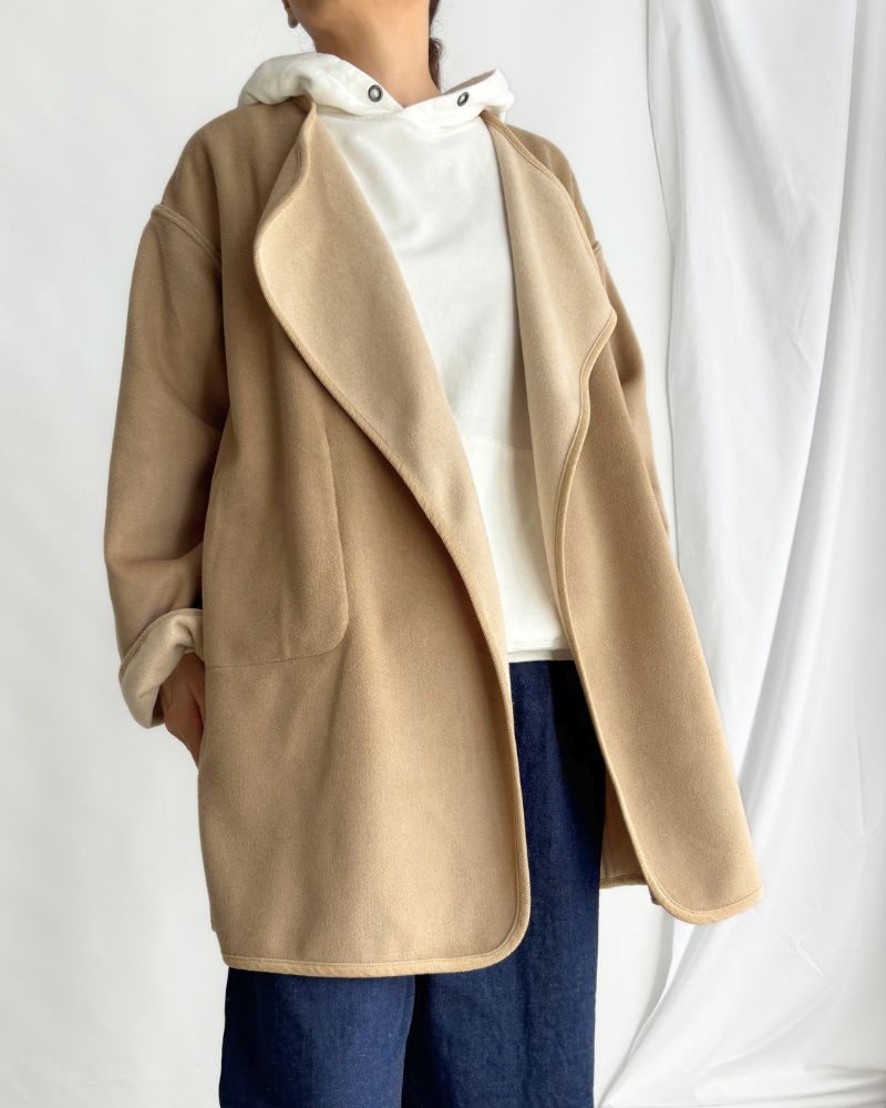 4WAY REVERSIBLE COAT 'KALIE' Beige