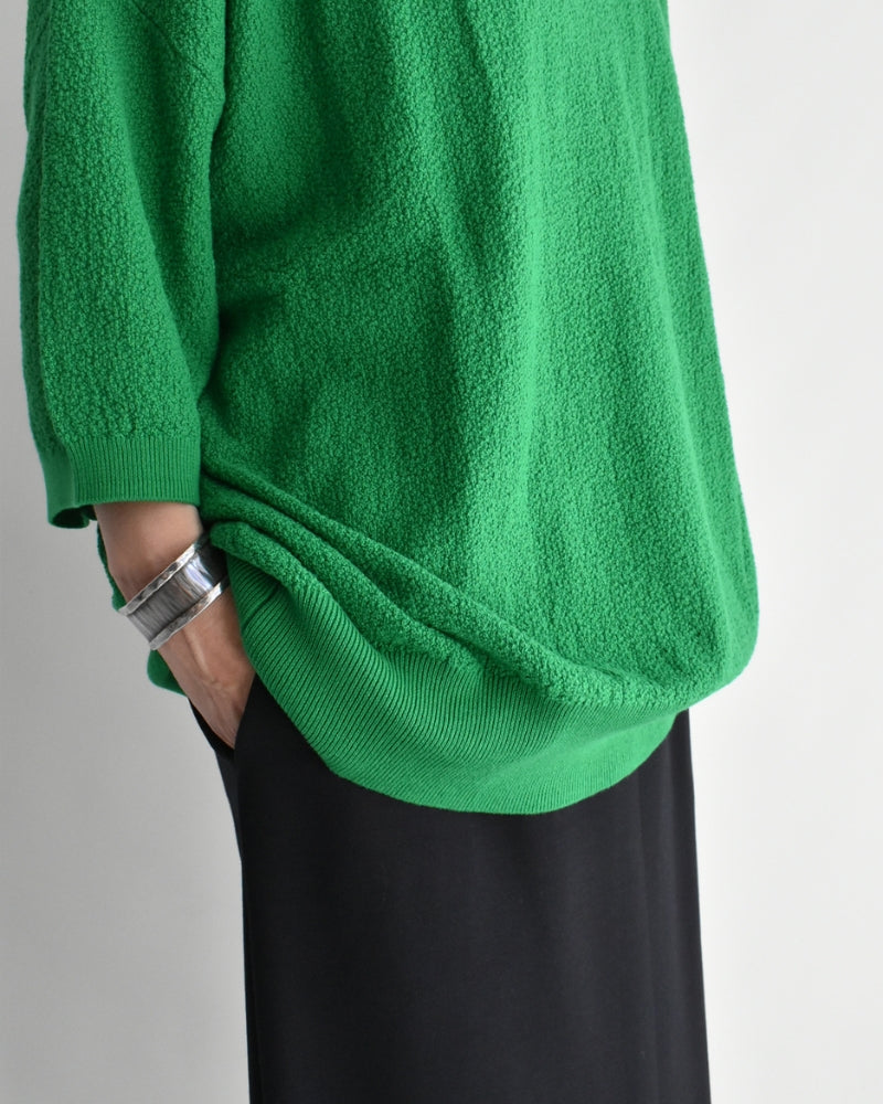 【sale】ニットトップ 'JAQ2' Green