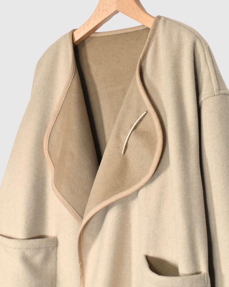 4WAY REVERSIBLE COAT 'KALIE' Beige