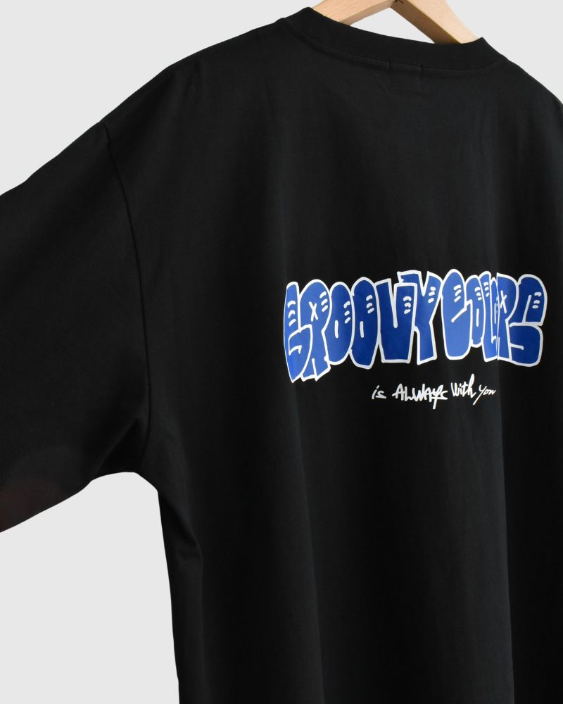 グラフィックロゴ ロングスリーブTee (MENS) Black