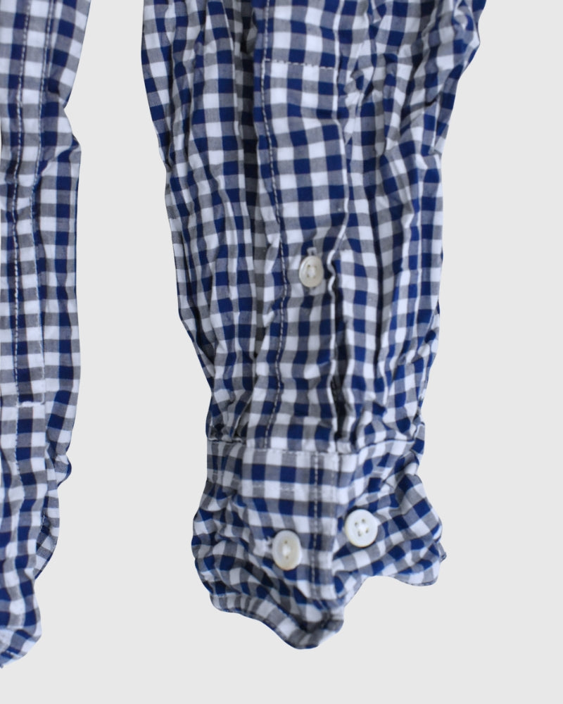 REGULAR COLLAR L/SL SHIRTS BlueGingham