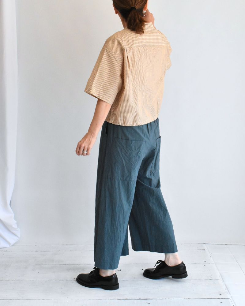 イージーワイドパンツ DarkGreen