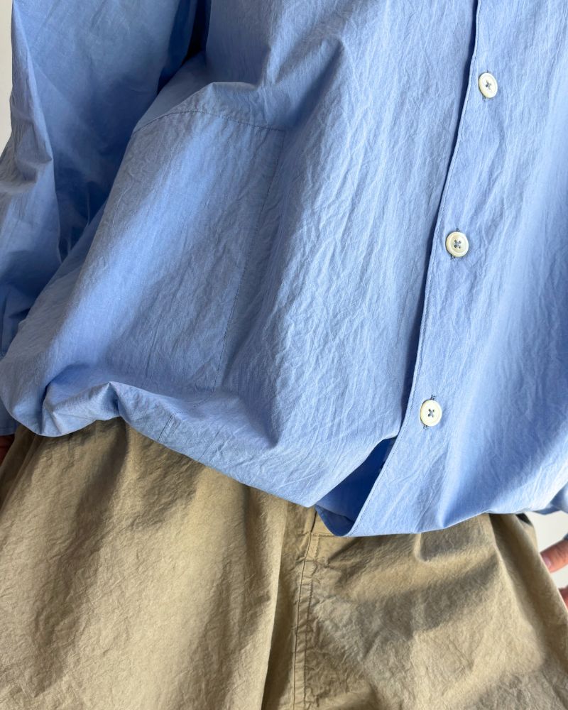 ドロストシャツ Sax