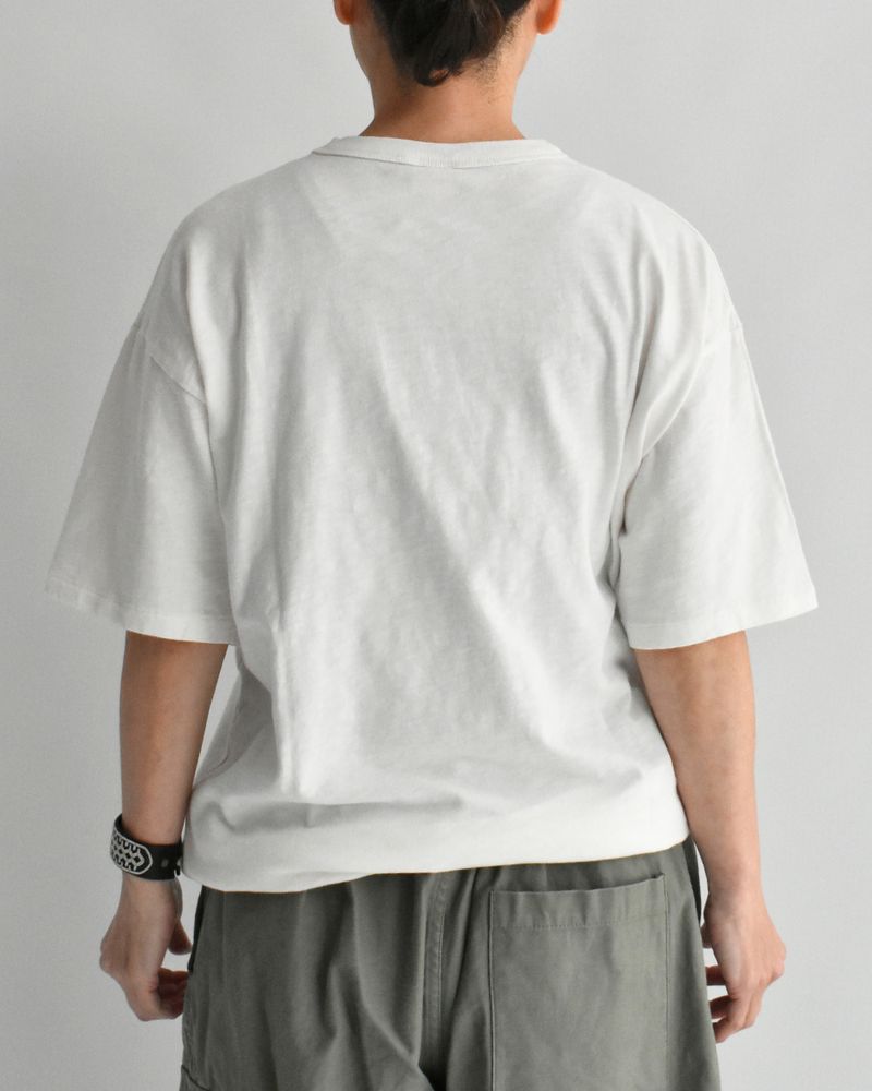 天竺 DD PENNIE Tシャツ (MENS) White