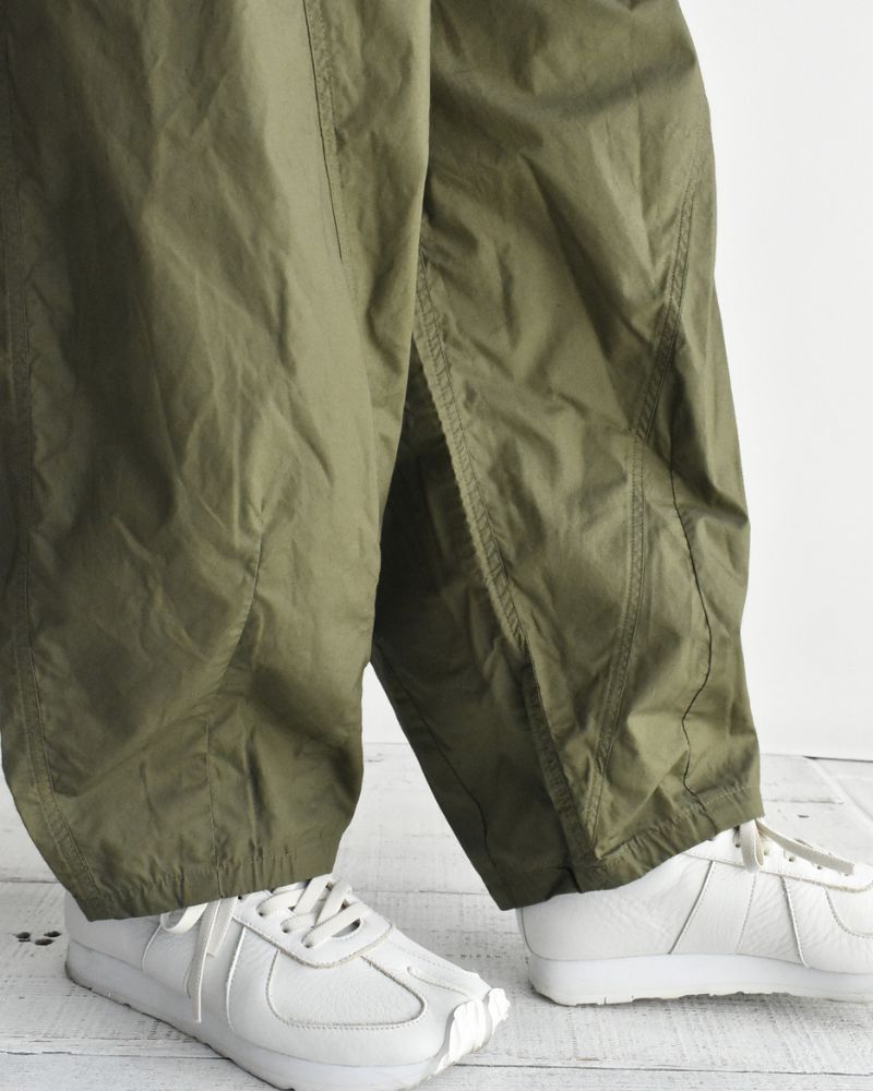 タイプライターコットンパンツ Khaki