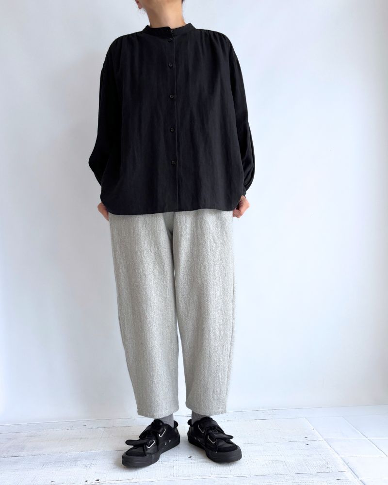 コクーンパンツ（ウール） LightGray