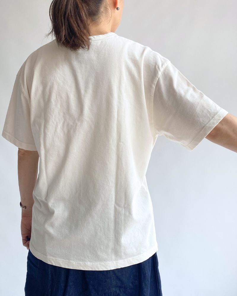 強撚ツイル PULLOVER White