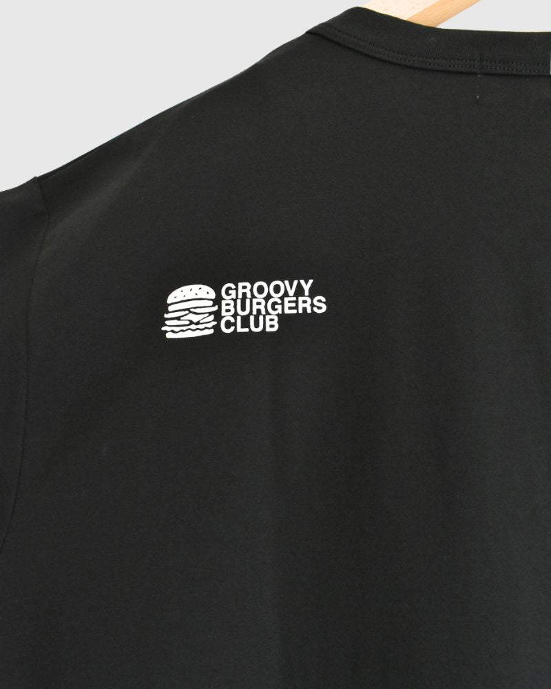 PTT GROOVY BURGERS Tシャツ (MENS) Black