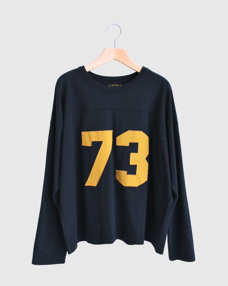 ナンバリング ワイドTシャツ Navy