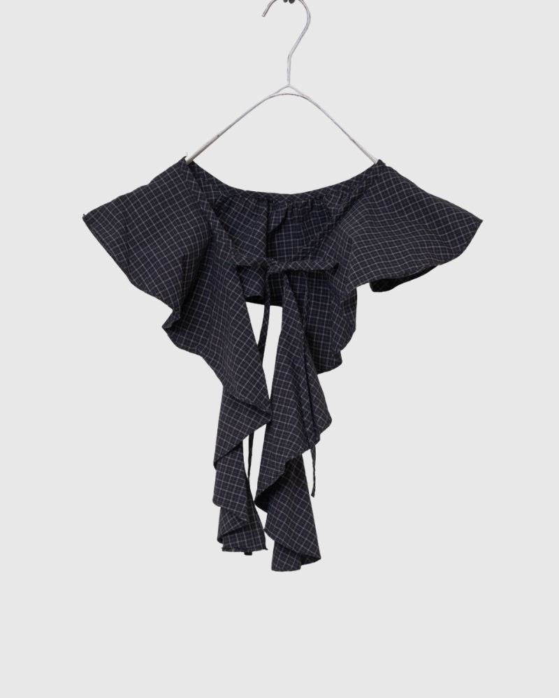 【予約】 F/W RS 011 2Wayフリルカラーブラウス（9月初旬 - 9月中旬）
