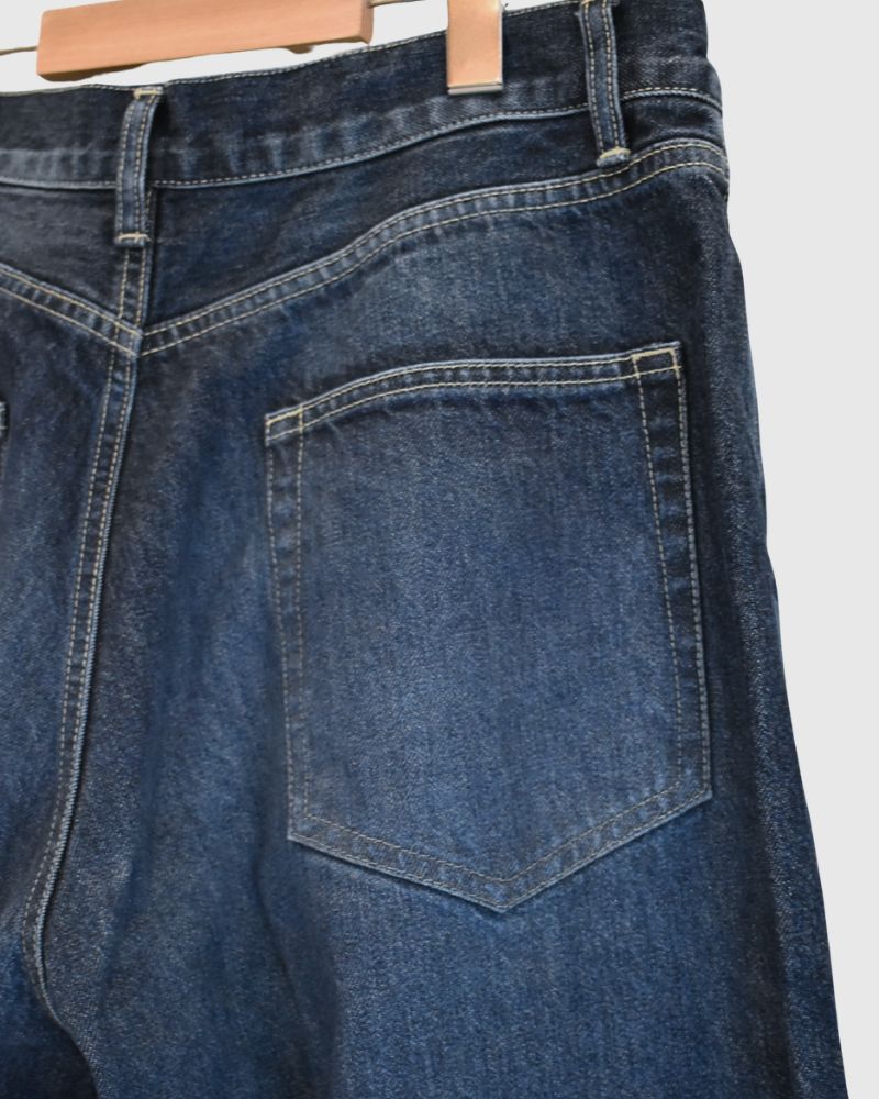 ワイドデニムパンツ Indigo