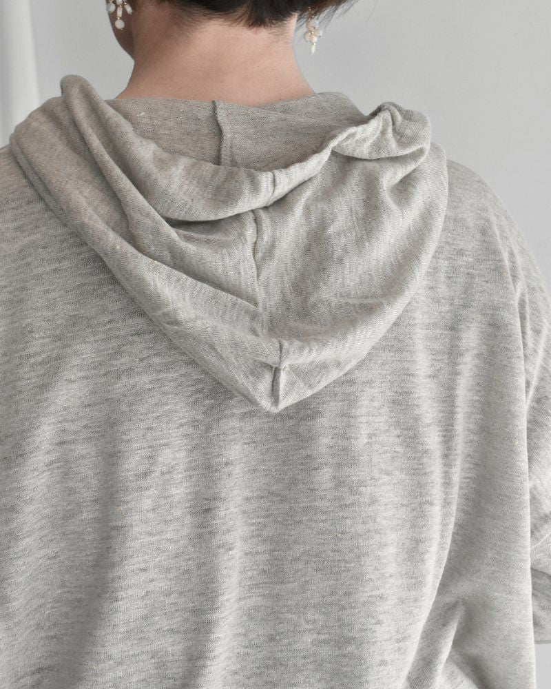 フードカーディガン（LINEN） Natura