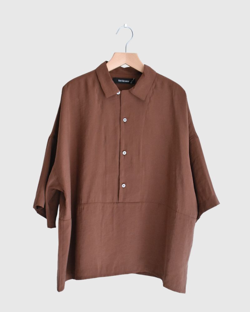オーバーシャツ Brown