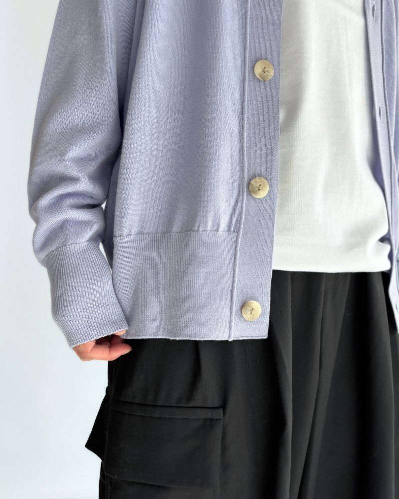 メリノダディカーディガン Lavender