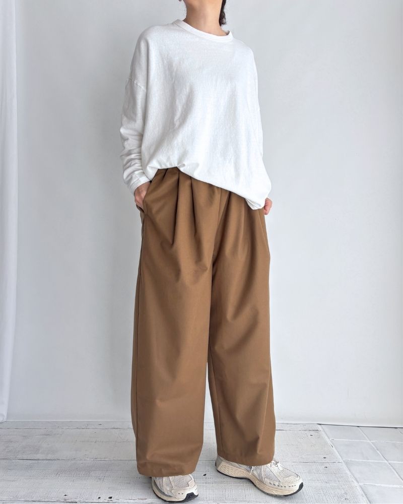 ジャージー ルーズプルオーバー