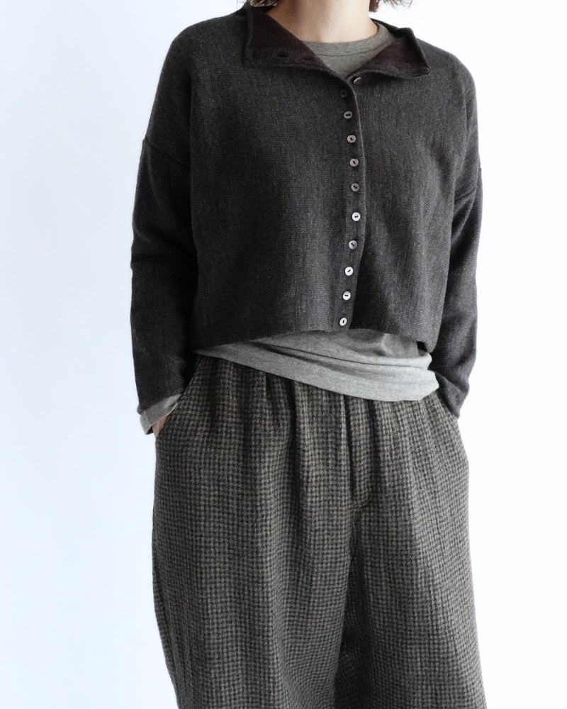 ヤク クルーネックプルオーバー Gray