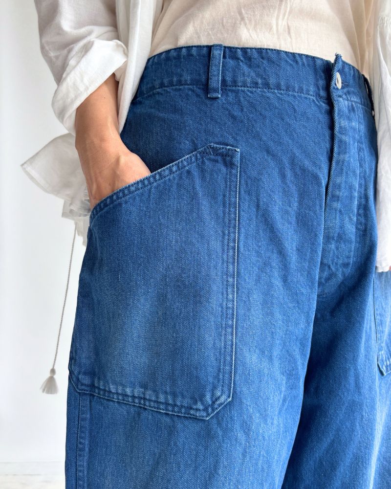 デニムユーティリティーパンツ BlueIndigo
