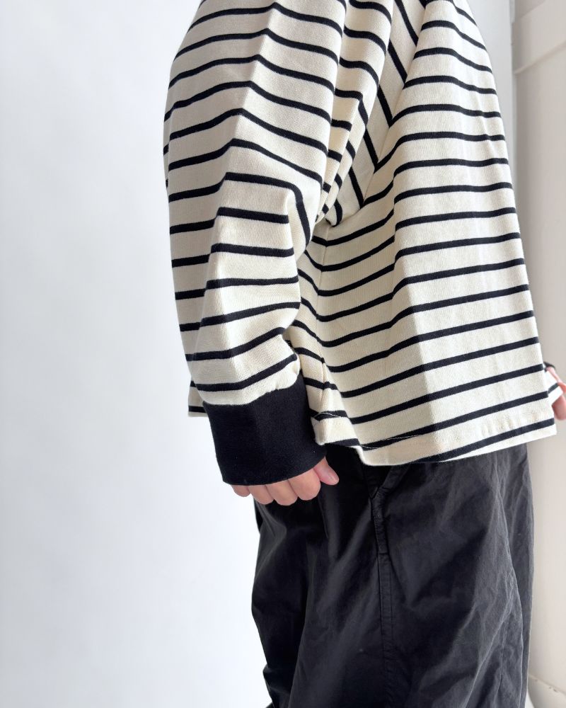 WIDE FLARED BOARDER TOPS 'ANDI' Off