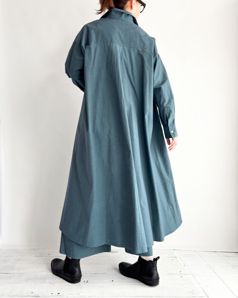 スキッパーフレアドレス DarkGreen