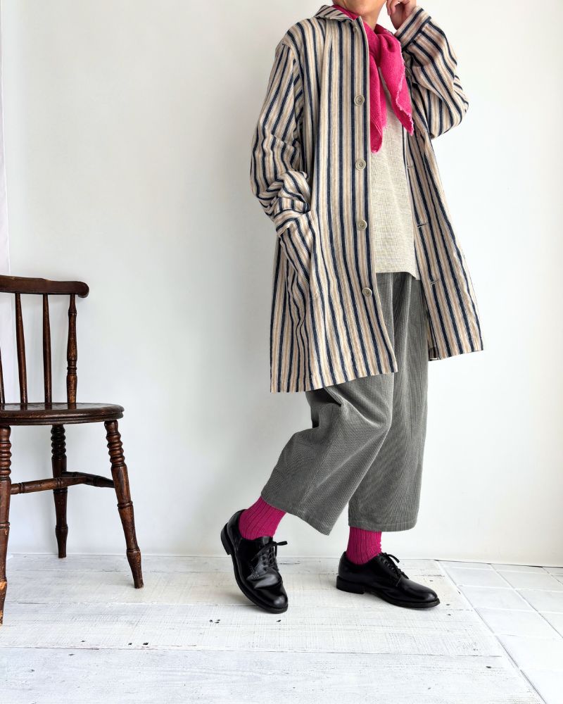 インディゴストライプ アトリエジャケット Stripe