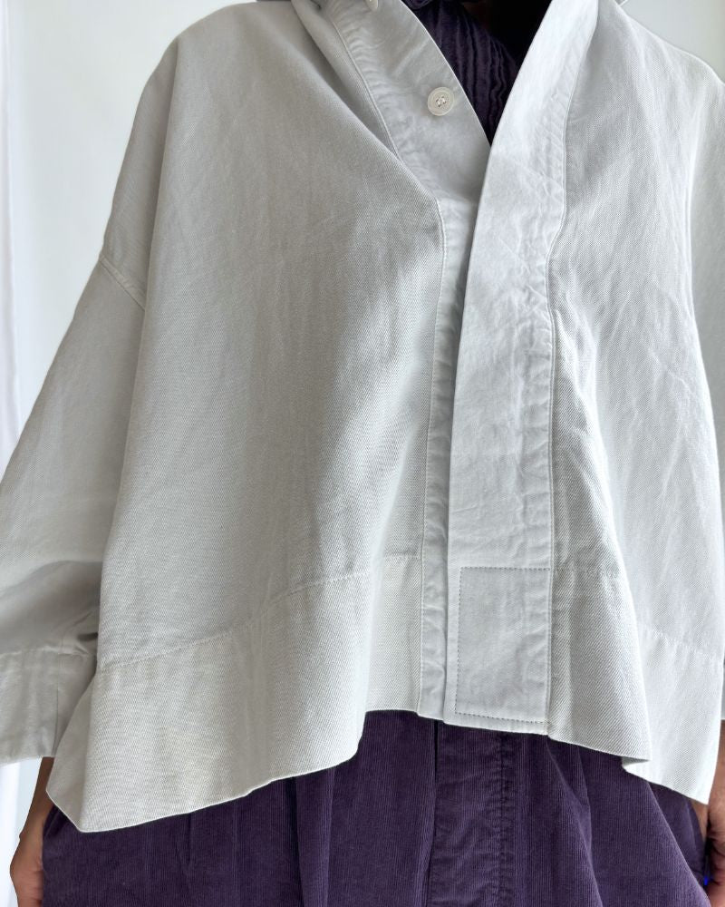 ソフトツイルシャツ IceGray