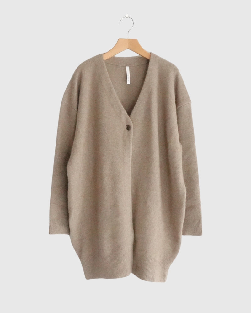 ラクリッチ ロングカーディガン 1367043 Natural｜denier｜miel