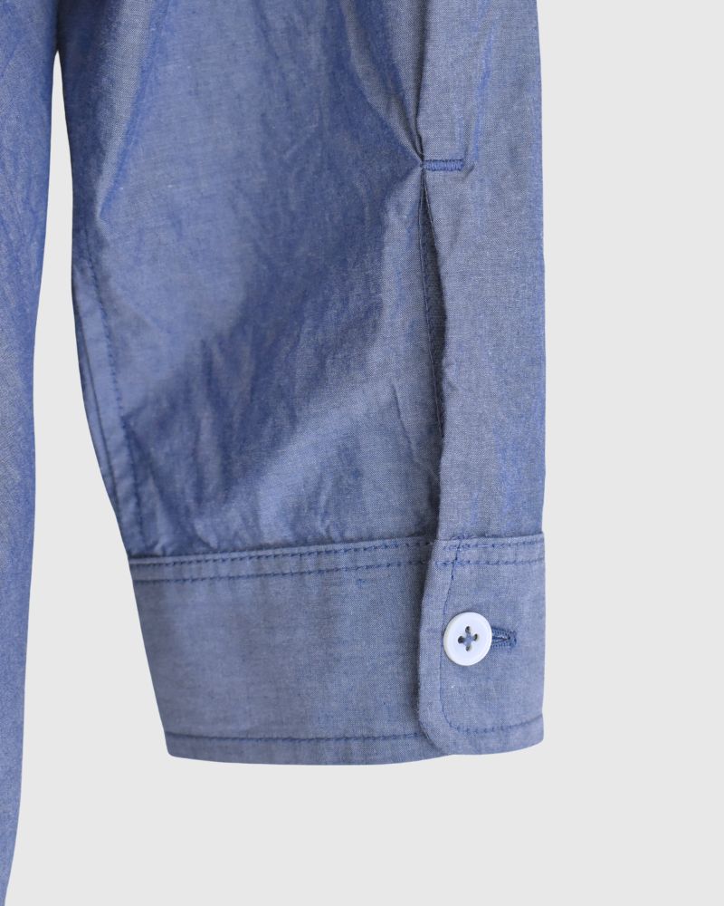 レギュラーカラービッグシャツ Navy