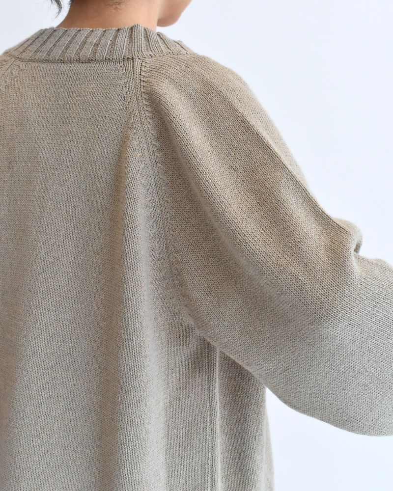 ラグランスリーブカーディガン Beige