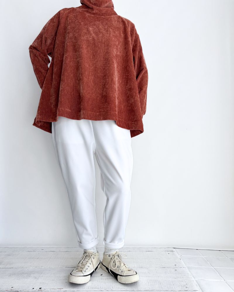 裏起毛ポンチジョッパーズトラウザー 'RUNKY' White