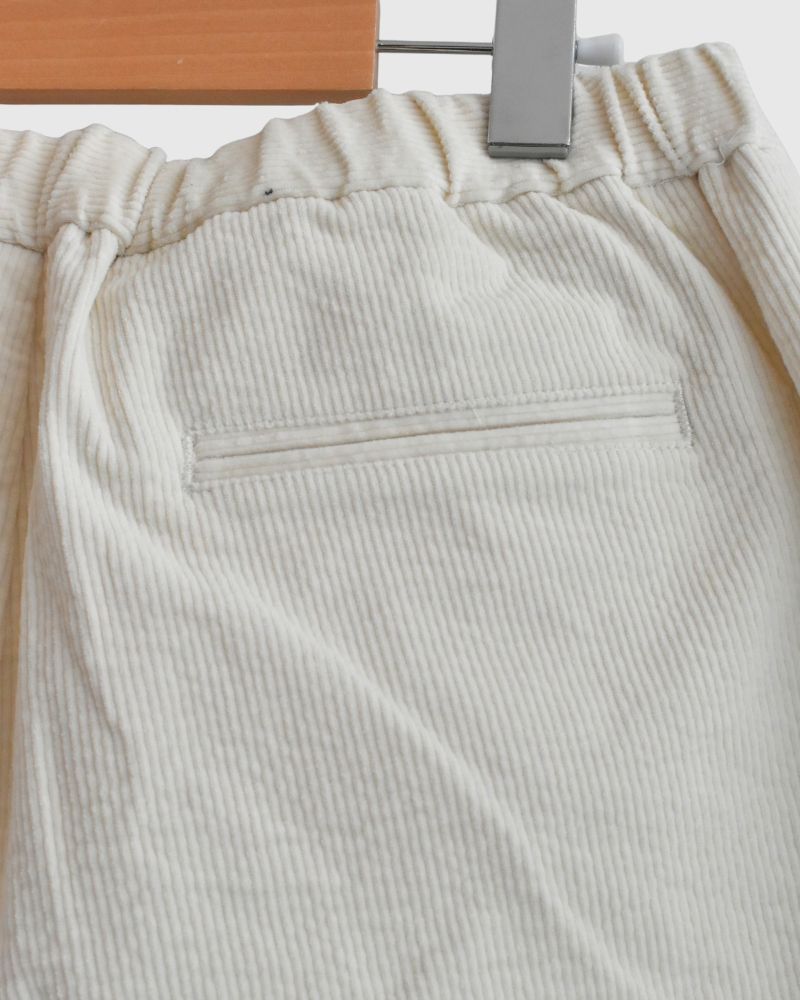 11WALE CORDUROY EASY TAPERED PANTS OffWhite
