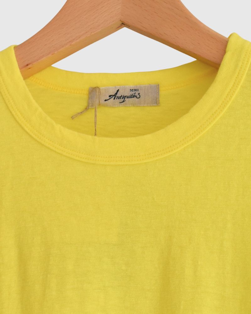 ワイドTシャツ Yellow