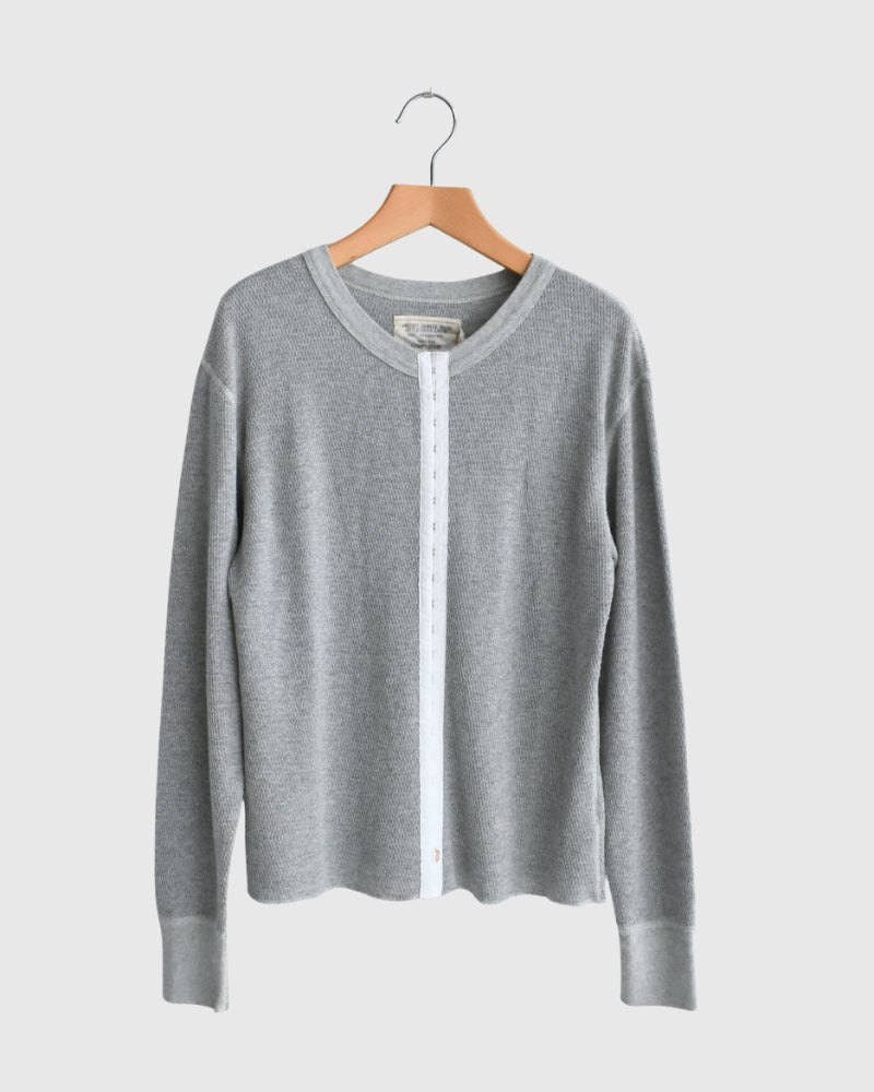 ラメサーマル リメイクカーディガン Gray