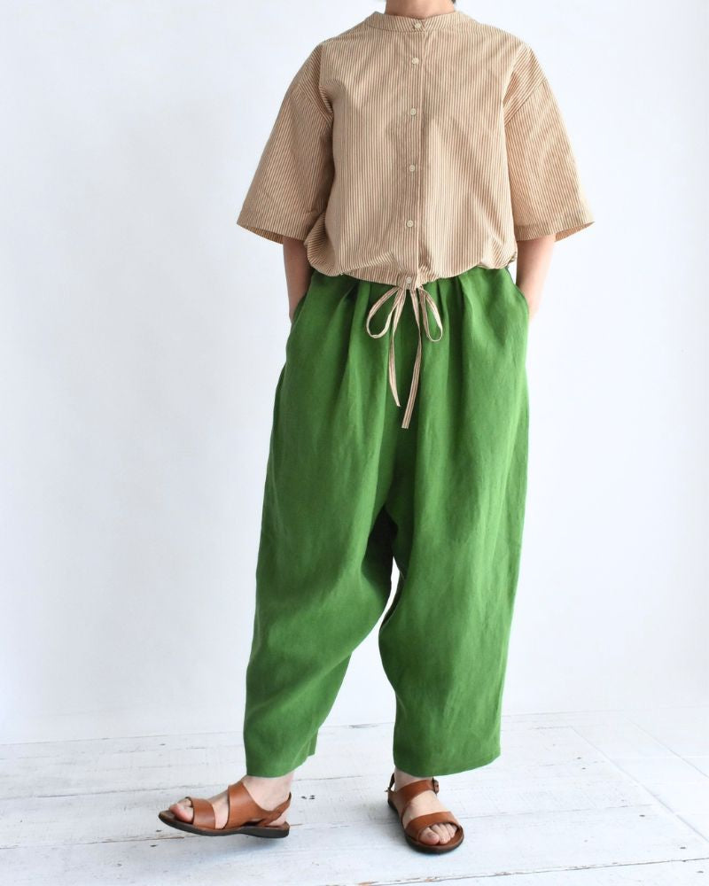 エッグパンツ（LINEN/RAMY） Green