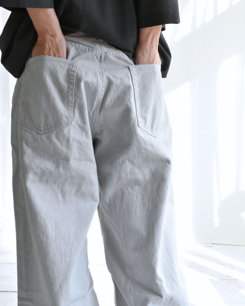 ワイドデニムパンツ Gray