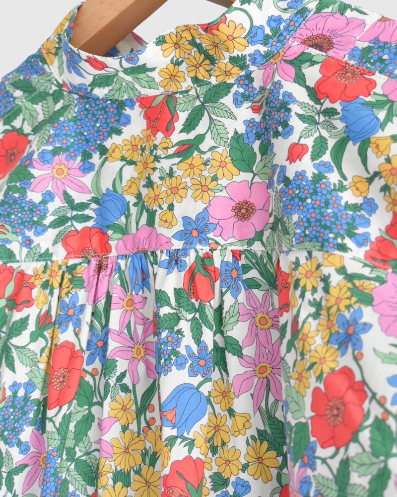 スキッパーシャツ（LIBERTY） ClarabellPink