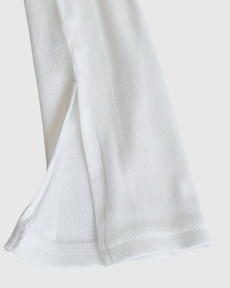 コットンカシミアテレコレギンス White
