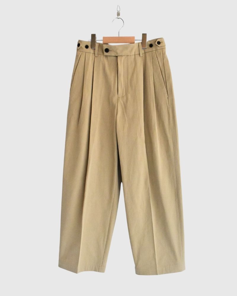 KARL-CHINO センタープレスパンツ Beige
