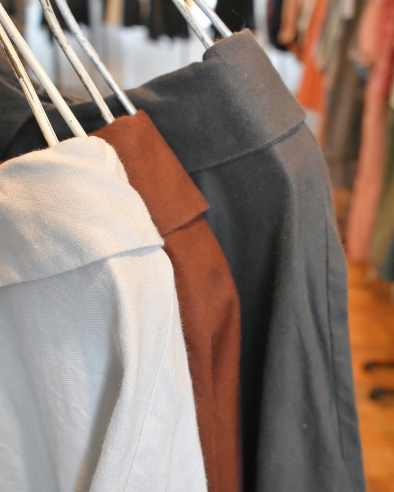 【予約】S/S LA465 ORDINARY WIDE SHIRT TUNIC BLOUSE（5月初旬 – 5月中旬）