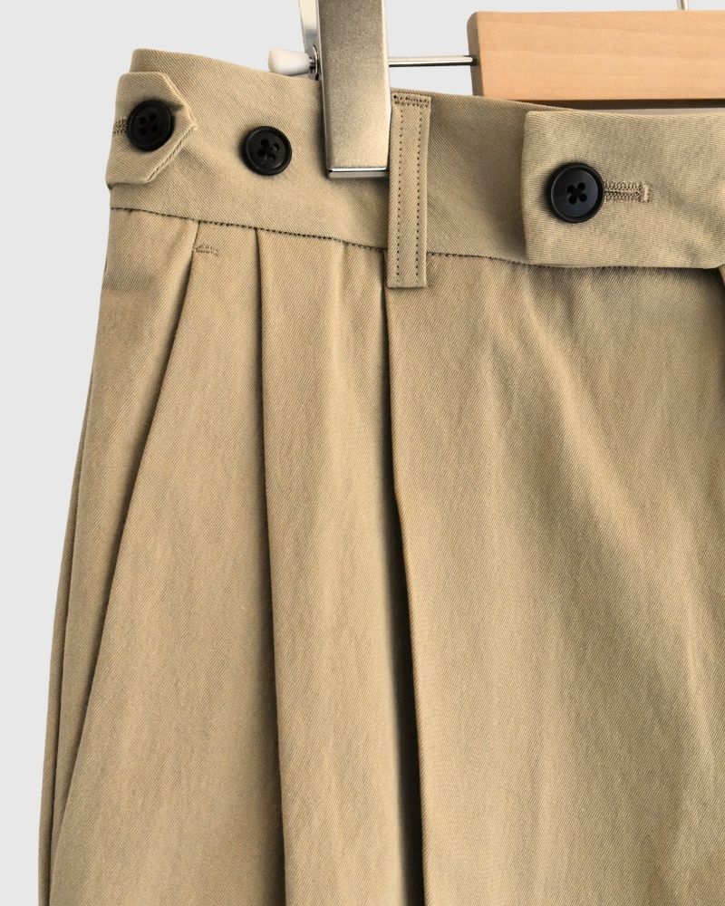 KARL-CHINO センタープレスパンツ Beige