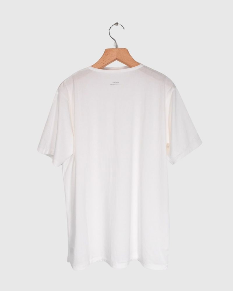 80/2ラージサイズTEE White