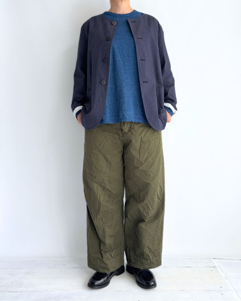 ガーメントダイパンツ Khaki